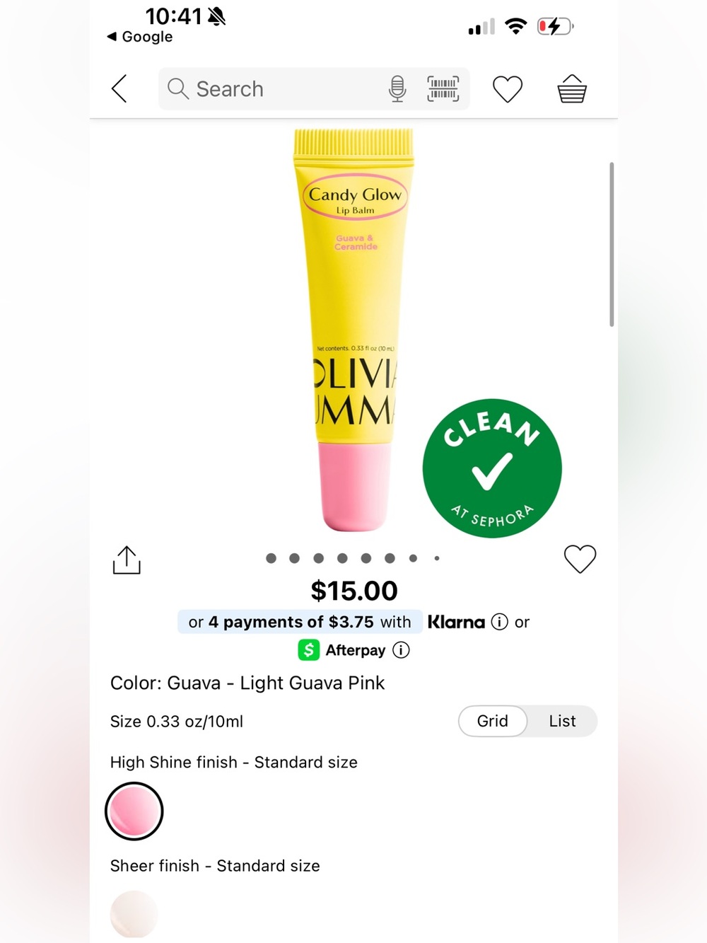 Guava Lip Balm - Light Guava Pink